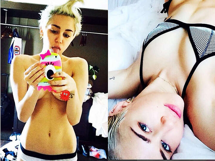 Provokante Miley: Das Popsternchen lässt die Welt an ihren lasziven Posen teilhaben.