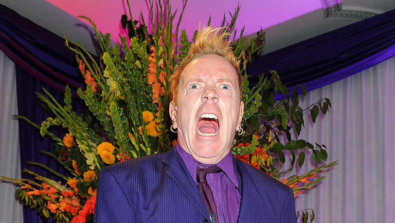 Hatte sich nicht im Griff: John Lydon Hatte sich nicht im Griff: John Lydon