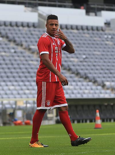 Coco ist auch da: Neuzugang Corentin Tolisso.