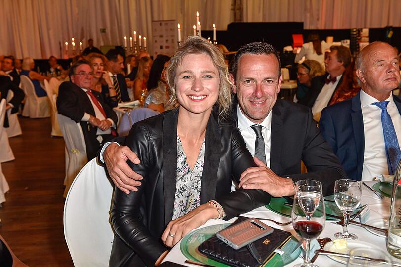 Katrin Krabbe mit Freund Karsten Fluhr