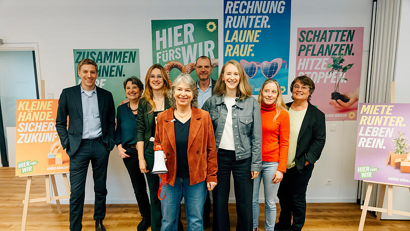 Die Grünen läuten den Wahlkampf-Auftakt ein. Die Grünen läuten den Wahlkampf-Auftakt ein.