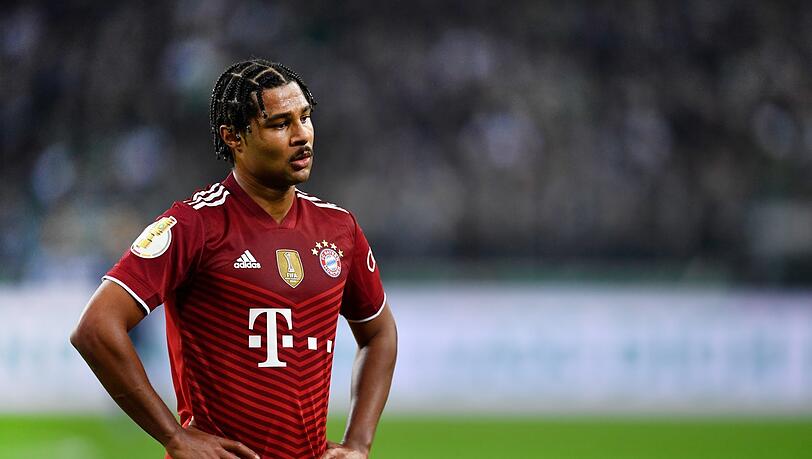 Sein Vertrag läuft 2023 aus: Serge Gnabry. Sein Vertrag läuft 2023 aus: Serge Gnabry.