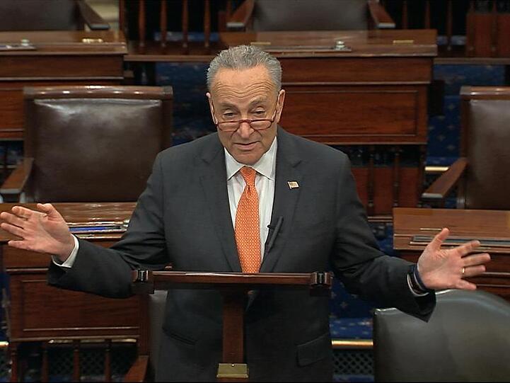 Der führende Demokrat im US-Senat, Chuck Schumer.