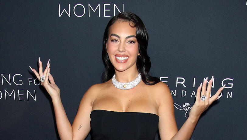 Georgina Rodr&iacute;guez ist seit Sommer 2025 mit Cristiano Ronaldo verlobt.