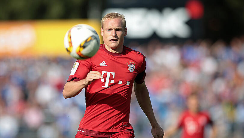 Bayerns Torschütze in Darmstadt: Sebastian Rode. Bayerns Torschütze in Darmstadt: Sebastian Rode.