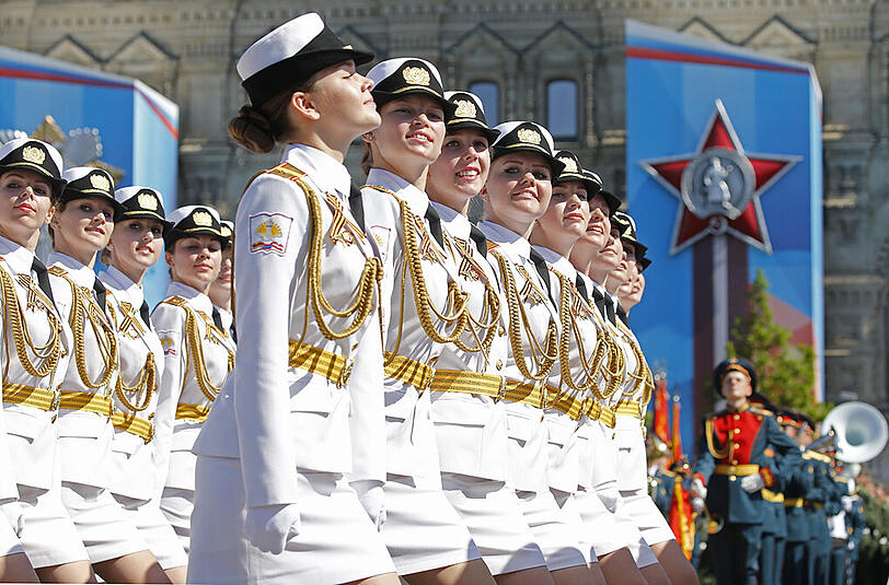 Militärparade in Moskau zum 71. Jahrestag des Siegs über Hitler-Deutschland: Die Bilder.