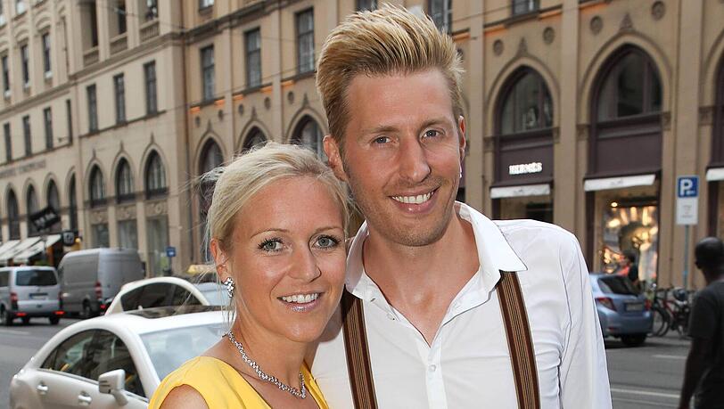 Maxi Arland mit seiner Ex-Frau Andrea im Sommer 2015.
