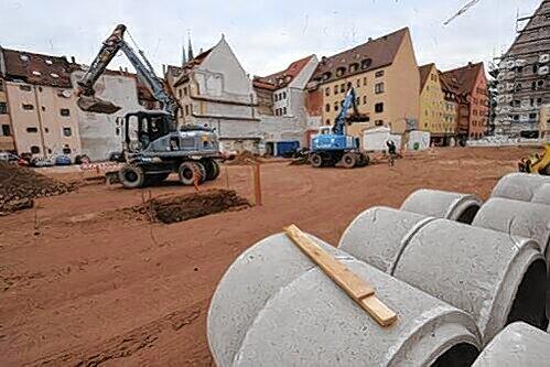 Derzeit herrscht auf dem Augustinerhof noch Baustelle. Ob ein Winterdorf entstehen wird, wird jetzt geprüft.