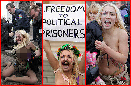 Unglaubliche Anschuldigungen von Femen-Aktivistinnen: Ein Jahr nach der umstrittenen Präsidentschaftswahl
in Weißrussland sind am Montag rund 30 Demonstranten festgenommen
worden.