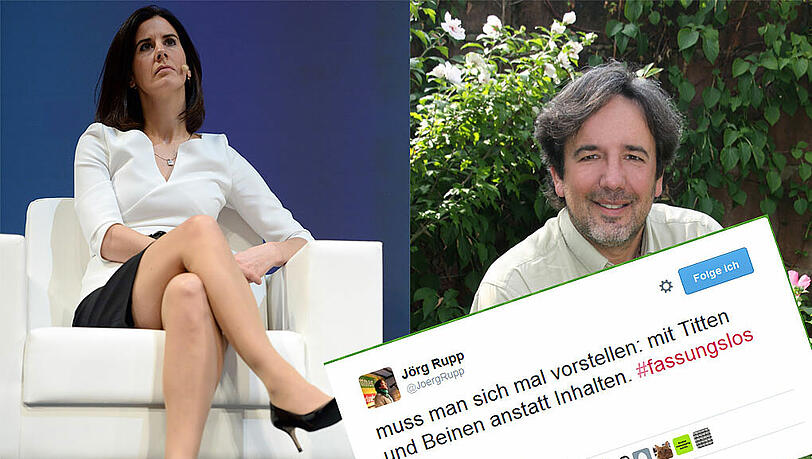 Mit einem sexistischen Tweet über Katja Suding hat Jörg Rupp einen Shit-Storm entfacht. Mit einem sexistischen Tweet über Katja Suding hat Jörg Rupp einen Shit-Storm entfacht.