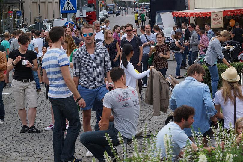 Die Bilder vom Gärtnerplatzfest am Samstag.
