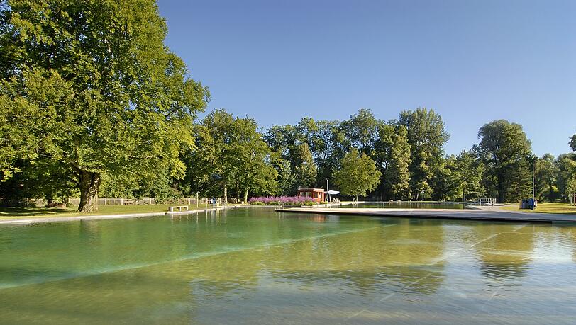 Das Naturbad Maria Einsiedel.