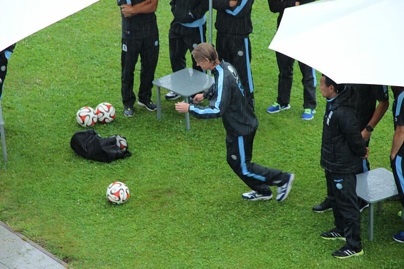 Die Bilder vom Schuss-Duell