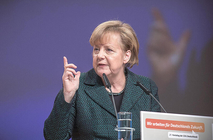 Bundeskanzlerin Angela Merkel: "Ich würde nicht von einer Schicksalswoche für den Euro sprechen".