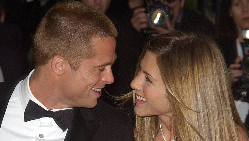 Brad Pitt und Jennifer Aniston waren einst ein Ehepaar Brad Pitt und Jennifer Aniston waren einst ein Ehepaar