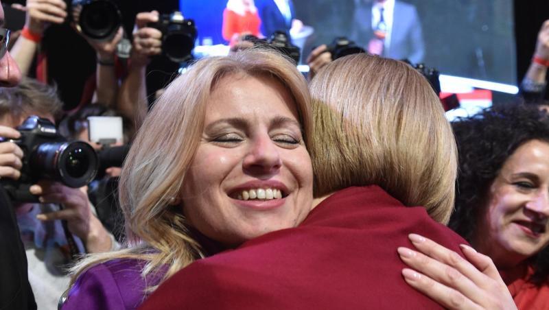 Die liberale Bürgeranwältin Zuzana Caputova (L) wird Präsidentin der Slowakei. Die liberale Bürgeranwältin Zuzana Caputova (L) wird Präsidentin der Slowakei.
