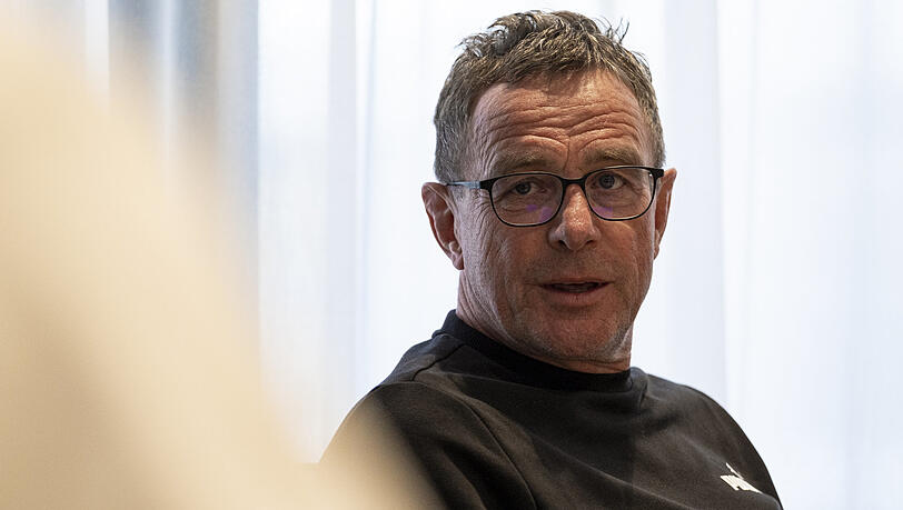 Österreich-Trainer Ralf Rangnick.