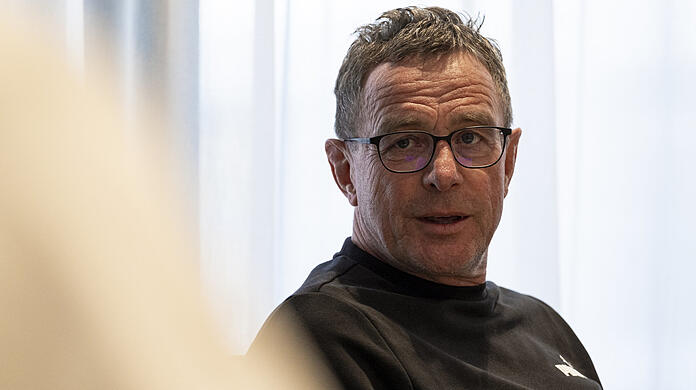 Österreich-Trainer Ralf Rangnick.