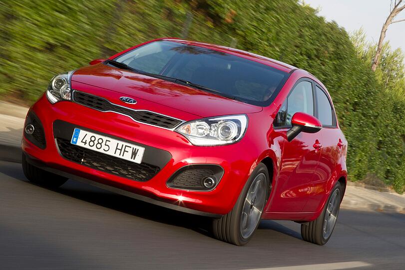 Freches Gschau, einiges dahinter: Der Kia Rio ist ein angenehmer Alltagsbegleiter.
