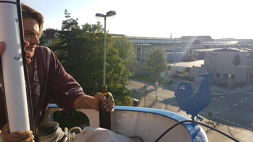 Am Donnerstag eröffnet die Alte Utting ganz offiziell. Der Dampfer befindet sich auf einer stillgelegten Eisenbahnbrücke in der Nähe der Kreuzung Lagerhaus-/Dreimühlenstraße.