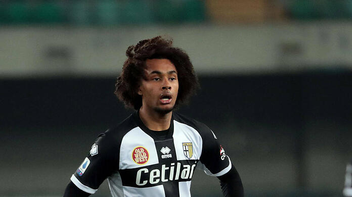 Joshua Zirkzee spielt auf Leihbasis bei Parma Calcio in Italien.