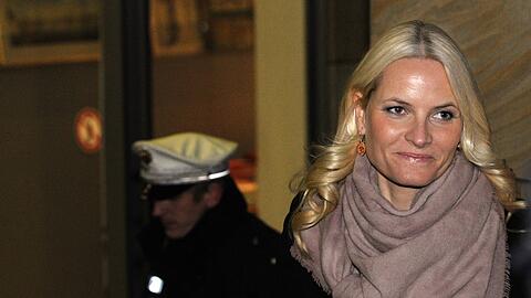 Kronprinzessin Mette-Marit im Jahr 2012: Zu dieser Zeit hatte sie Kontakt zu Epstein.
