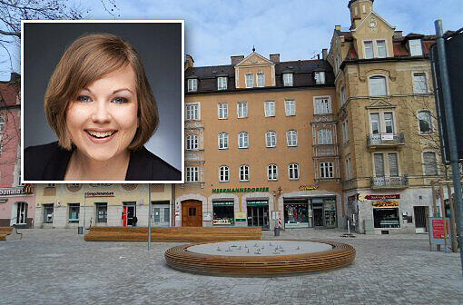 Simone B. kümmerte sich um den zurückgelassenen Jungen am Harras.