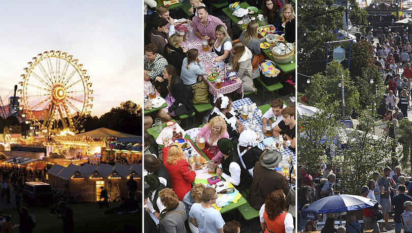 Der Münchner Sommer - mit vielen schönen Festen. Der Münchner Sommer - mit vielen schönen Festen.