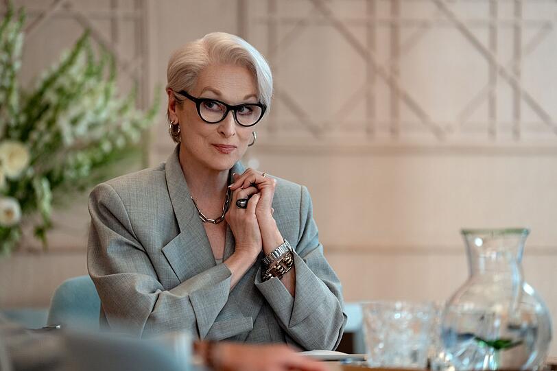 Miranda Priestly (Meryl Streep) sieht sich immer noch an der Spitze von allem. Miranda Priestly (Meryl Streep) sieht sich immer noch an der Spitze von allem.