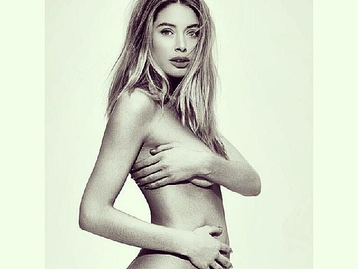 Macht auch schwanger eine gute Figur: Doutzen Kroes