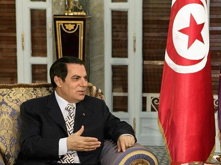 Tunesiens Staatschef Zine el Abidine Ben Ali