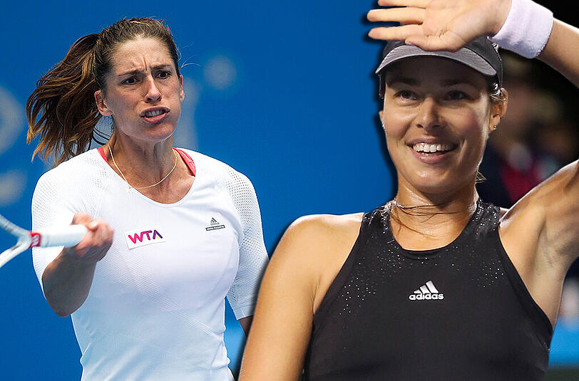Angelique Kerber (r) rechnet fest damit, dass andrea Petkovic schnell wieder in die Spur kommt.