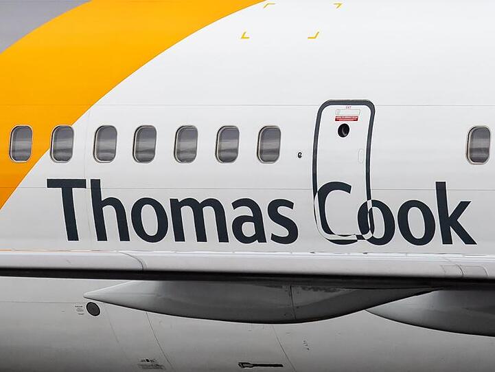 Thomas Cook Deutschland war in den Sog der Pleite des britischen Mutterkonzerns geraten und hatte am Mittwoch einen Insolvenzantrag gestellt.