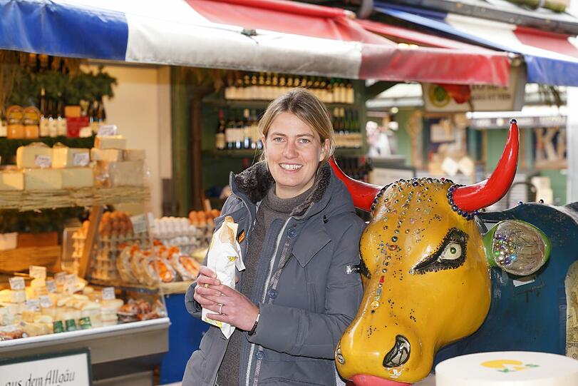 Am Samstag geht Stefanie Manns nach dem Ausschlafen gerne auf den Viktualienmarkt und macht mit ihrem Mann ein paar Besorgungen.