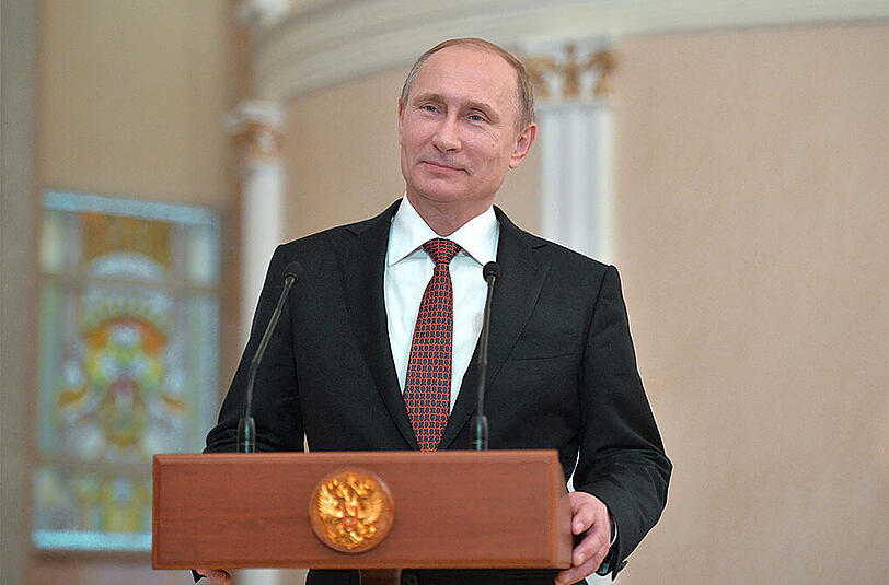Der russische Präsident Wladimir Putin hat auch nach dem Treffen in Minsk weiter mit Sanktionen für sein Land zu rechnen.