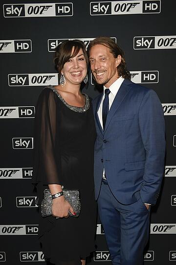 Michael Pink ("Skyfall") und Freundin Alexa Materne