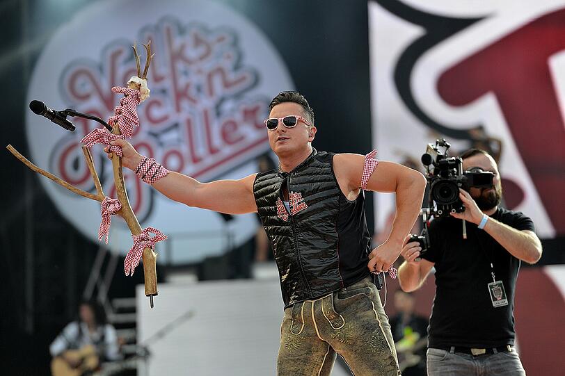 Der Olympiapark im Ausnahmezustand - die Bilder vom Gabalier-Konzert am Samstag.