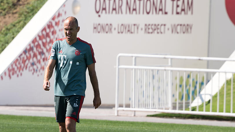 Will sich beim FC Bayern mit mindestens einem Titel verabschieden: Arjen Robben.