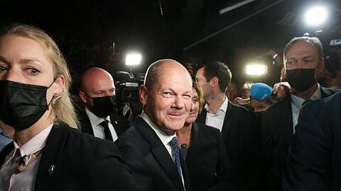 Die SPD will mit Olaf Scholz den nächsten Kanzler stellen.