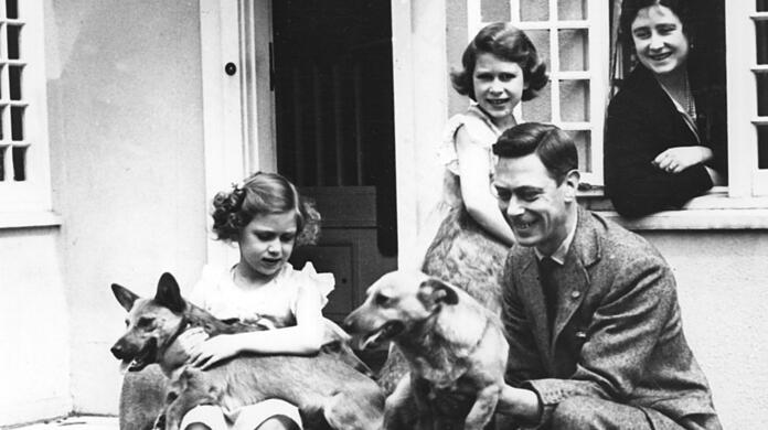 Da war Papa noch Herzog: Elizabeths (2.v.r.) Familie im Juni 1936.