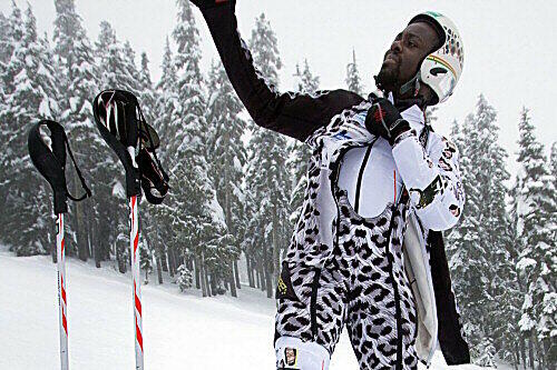 Ghanaer im Schnee: Kwame Nkrumah-Acheampong