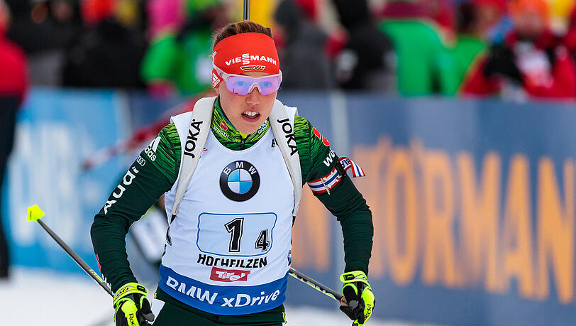 Wieder mit dabei: Weltmeisterin Laura Dahlmeier. Wieder mit dabei: Weltmeisterin Laura Dahlmeier.