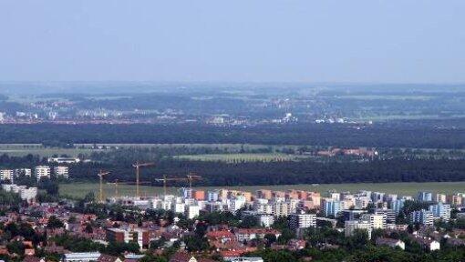 Hier im Münchner Norden auf dem Gelände der ehemaligen Kronprinz-Rupprecht-Kaserne entsteht das neue Gymnasium.