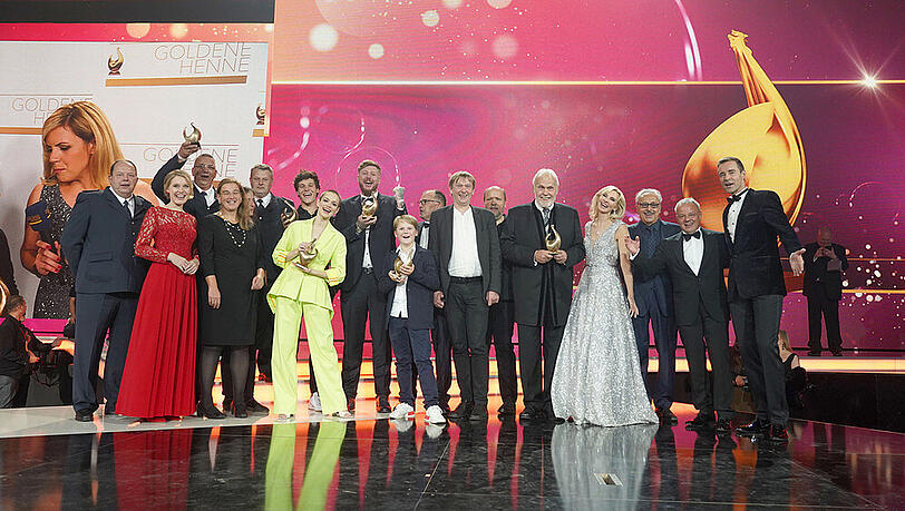 Auch 2019 fand die Verleihung der "Goldenen Henne" in Leipzig statt - damals noch mit Saalpublikum. Auch 2019 fand die Verleihung der "Goldenen Henne" in Leipzig statt - damals noch mit Saalpublikum.