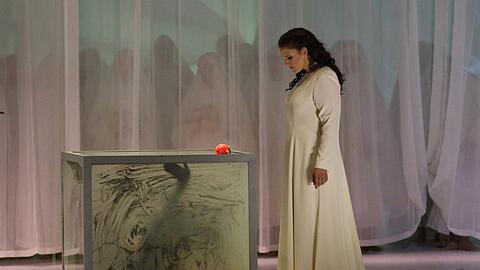Lise Davidsen in Wagners "Tannhäuser" im Nationaltheater.