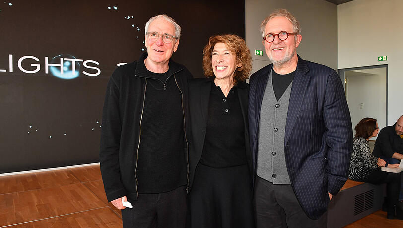 August Zirner (l.), Adele Neuhauser und Harald Krassnitzer.