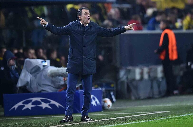 Cesare Prandelli, hier als Trainer von Galatasaray Istanbul, wurde 2012 Vize-Europameister mit Italien.