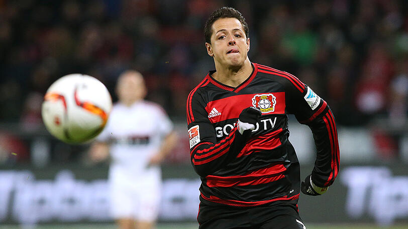 Fehlt Bayer Leverkusen auch im Spiel gegen die Bayern: Angreifer Chicharito.