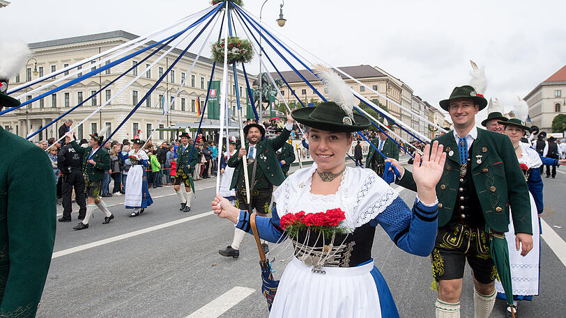 Einzug der Trachtengruppen zum Oktoberfest 2017: Die schönsten Bilder.