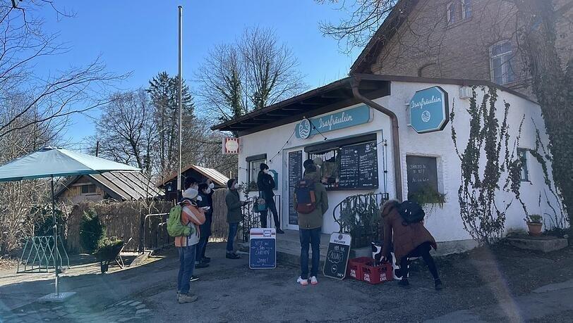 Der Kiosk Isarfräulein ist (vorläufig?) Geschichte.